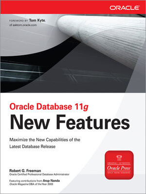 cover image of Oracle Database 11g New Features